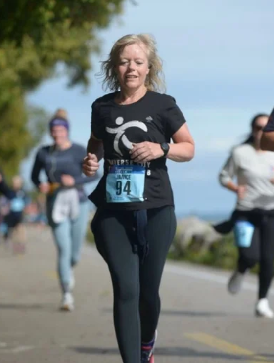 Female winner Janice Beyer